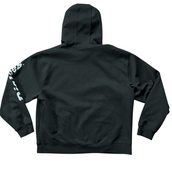 Dickies Water Repellent Sleeve Logo Hoodie Sweatshirt Black Size 2XL - Picture 2 of 9